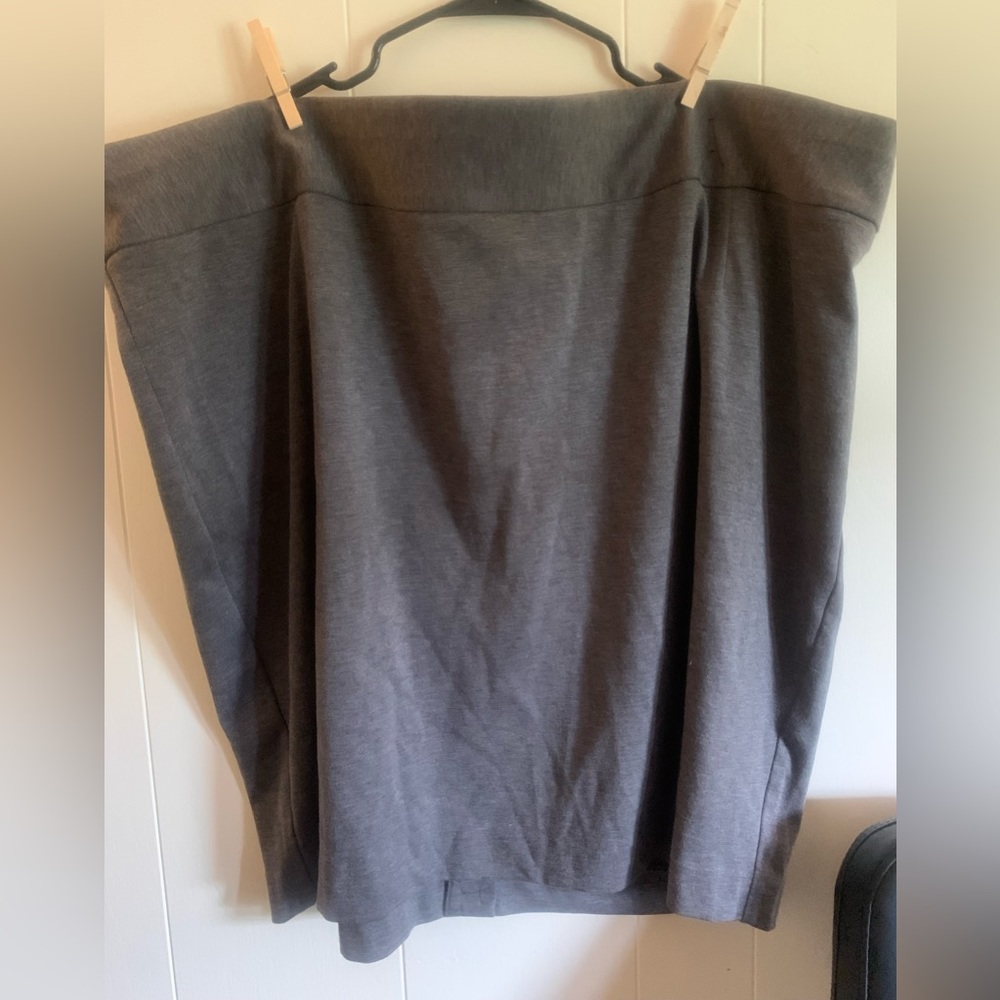 Lane Bryant size 28 Dark Gray Pencil Skirt with zipper.